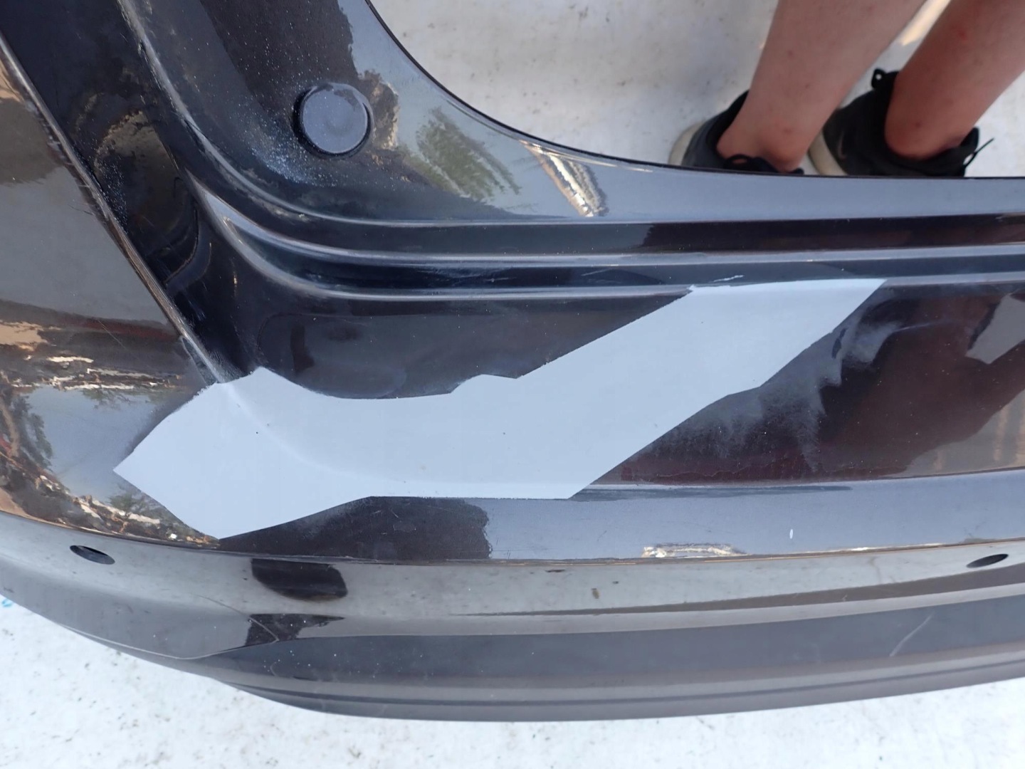 HYUNDAI TUCSON III 3 LIFT 18-20 bumper rear part PDC