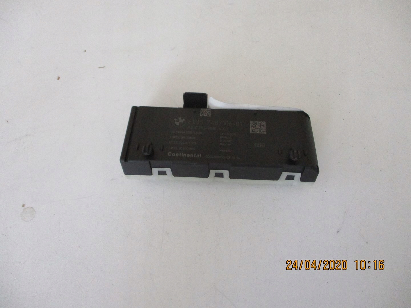 module control unit bonnet BMW X5 F15 7487106