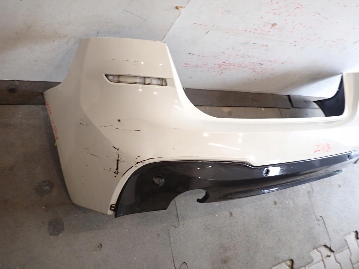 bumper rear part rear BMW 2 F45 m-packet 2014