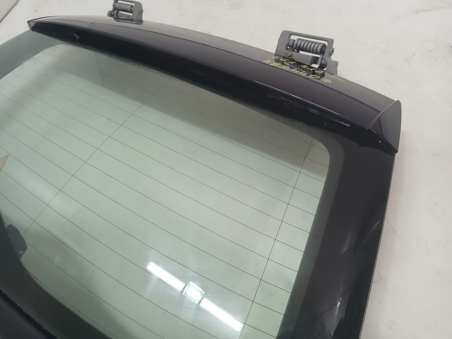 BMW E61 trunk door boot CARBONSCHWARZ