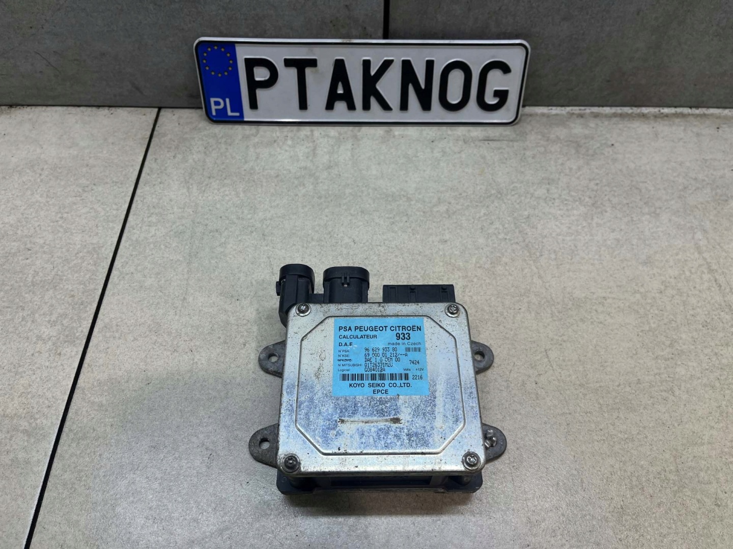 Centralina modulo SERVOSTERZO CITROEN C3 e 1.4 HDI 9662993380