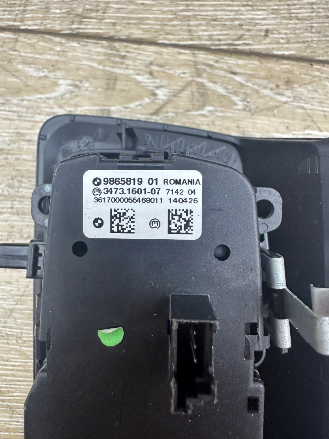 BMW F45 F46 light switch switch as new OEM 9865819