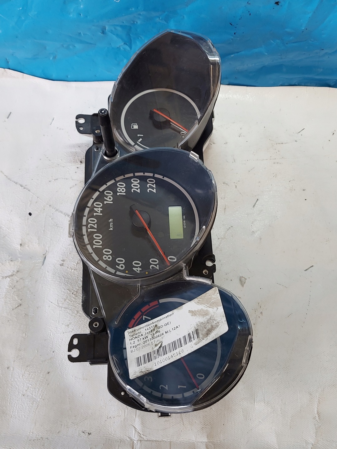 dials clock HONDA JAZZ II 1.2 B 78100SAA
