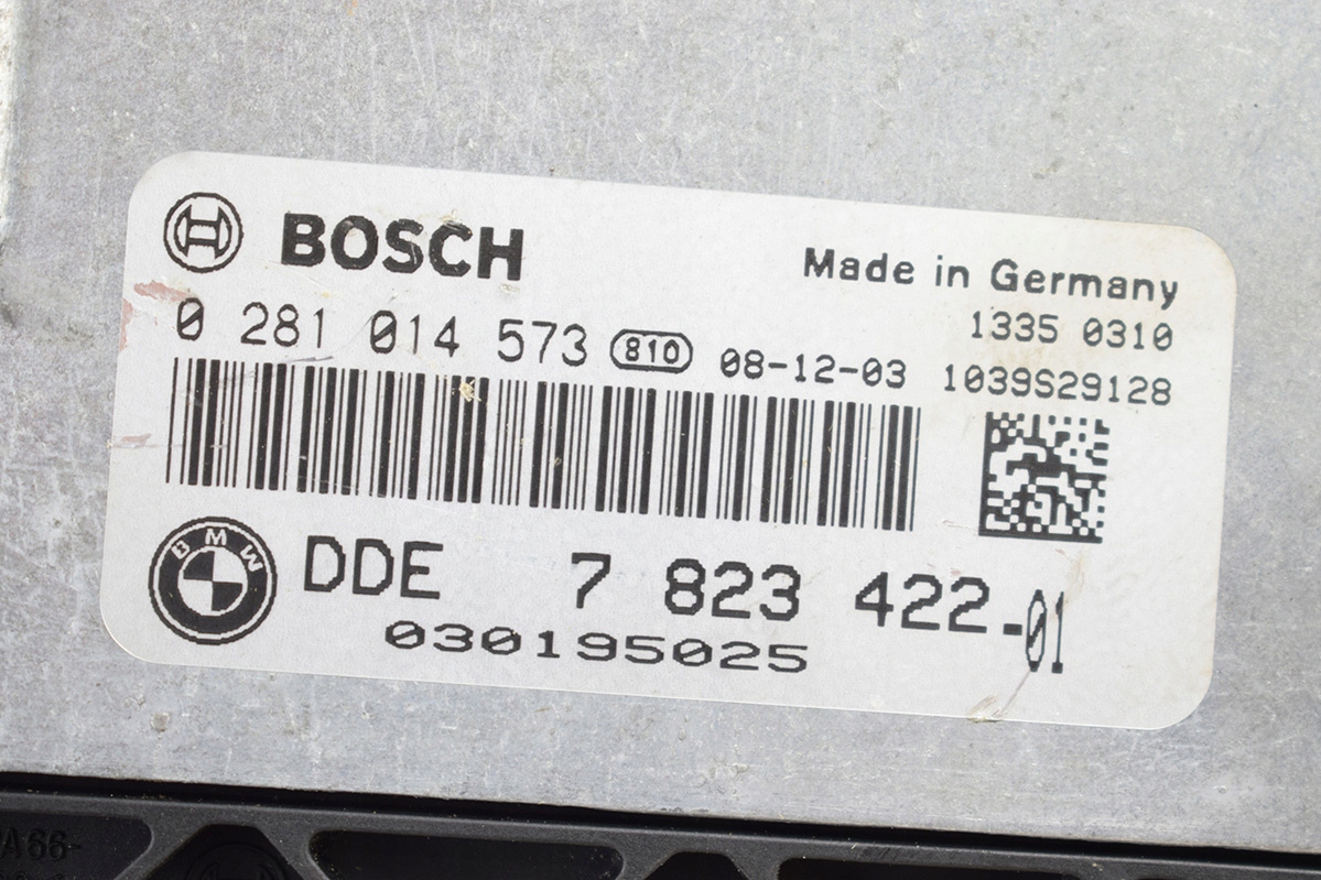 computer control unit BMW E90 E87 0281014573