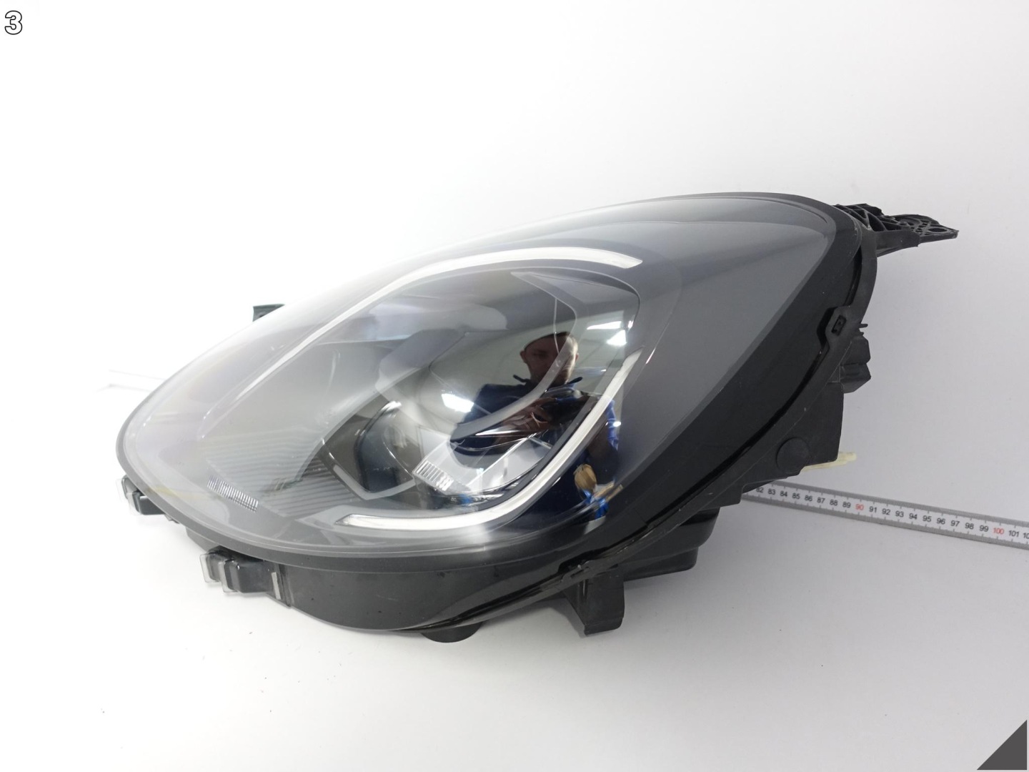 FORD PUMA II 2 MK2 19-24 light FULL LED + H1 left front black EUROPA
