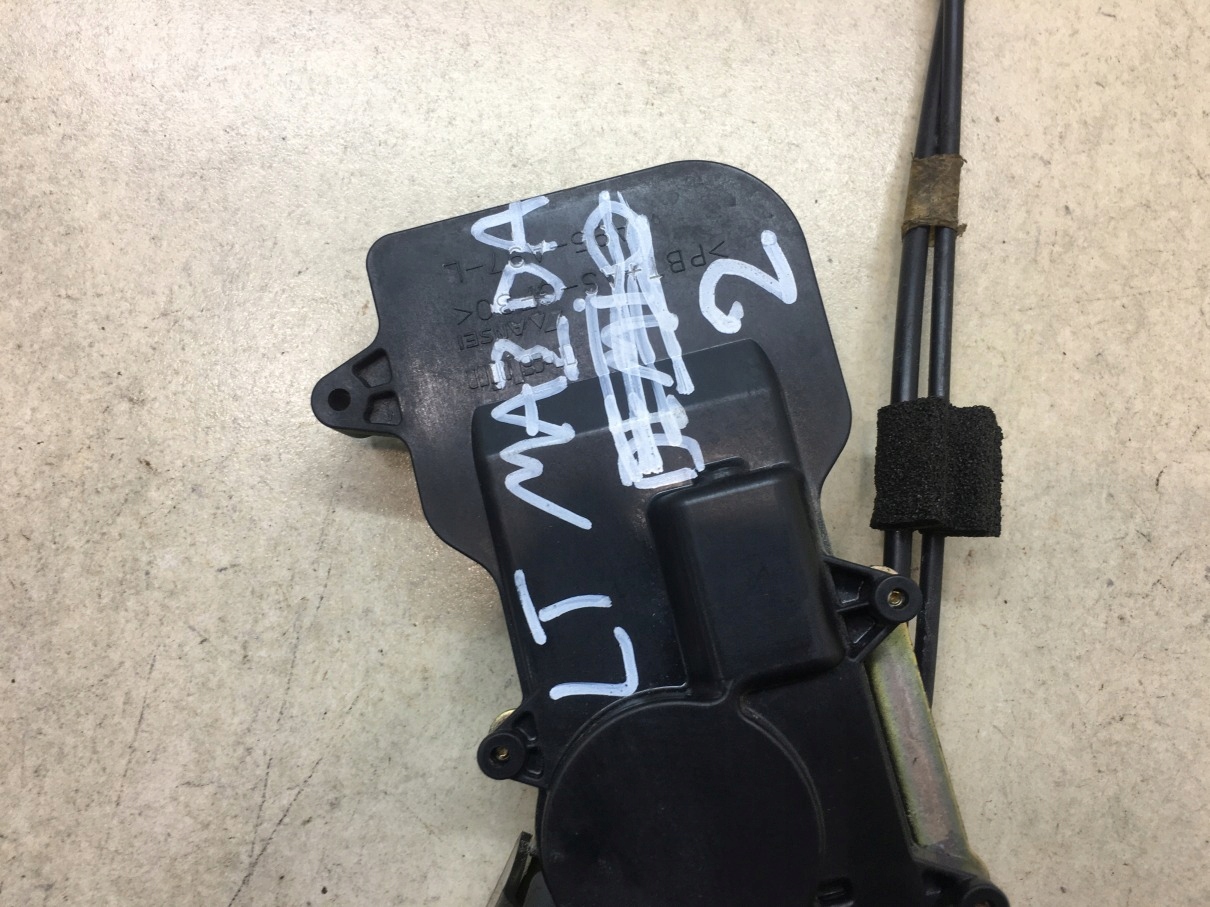 lock door left rear part MAZDA 2 6 PIN 3M71A264A27DG