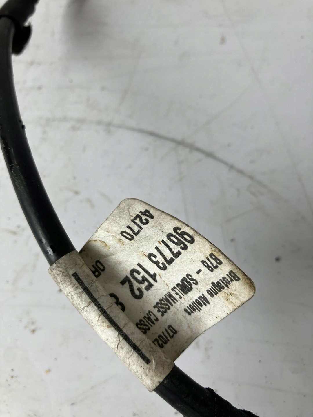 minus clamp C4 PICASSO II 9677315280