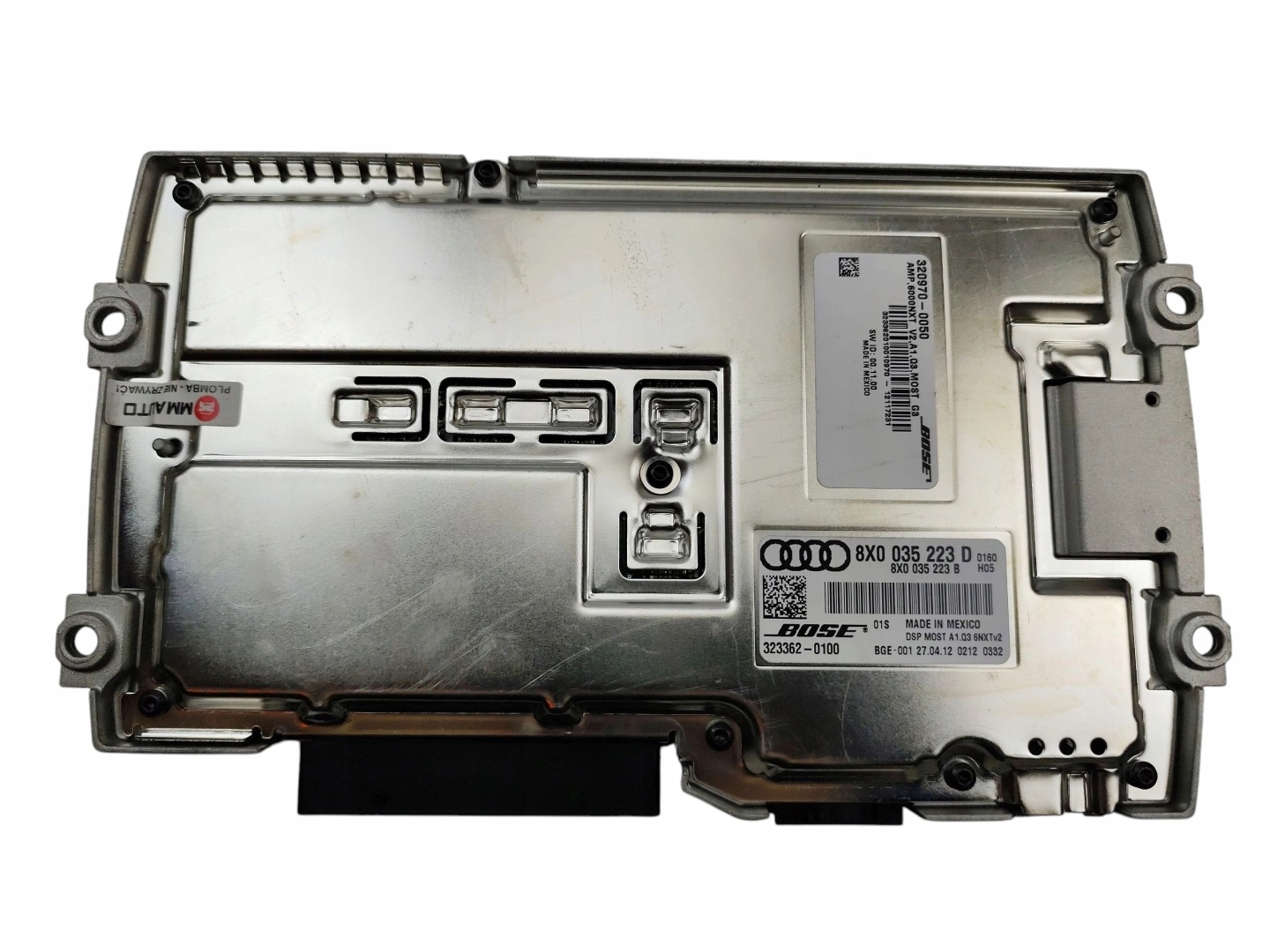 AMPLIFICATORE BOSE AUDI Q3 e 8U (2011-2014) 8X0035223D
