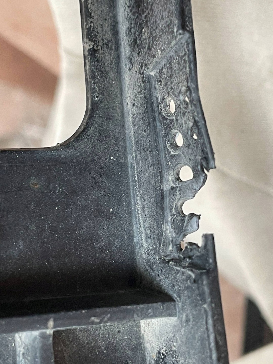 SKODA OCTAVIA III LIFT right bumper bracket front 5E0807056F original !J