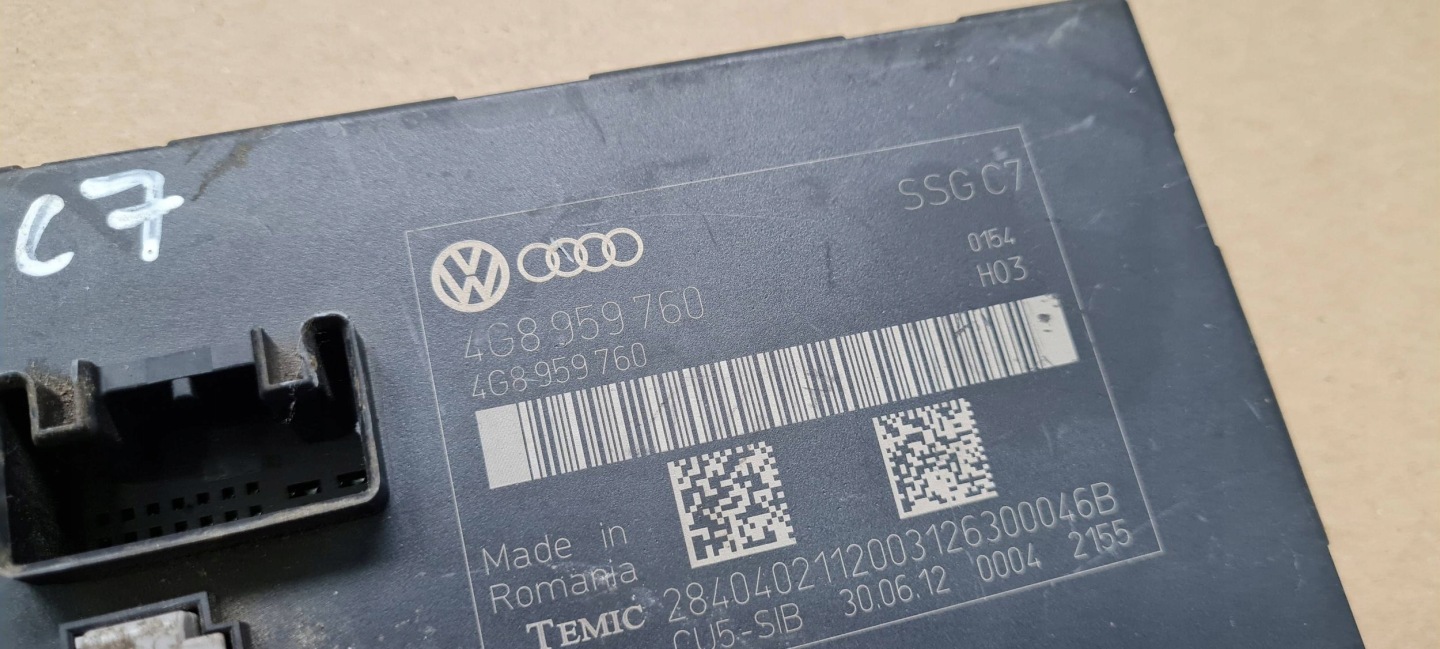 A6 C7 4G module control unit seat 4G8959760 A7 4G