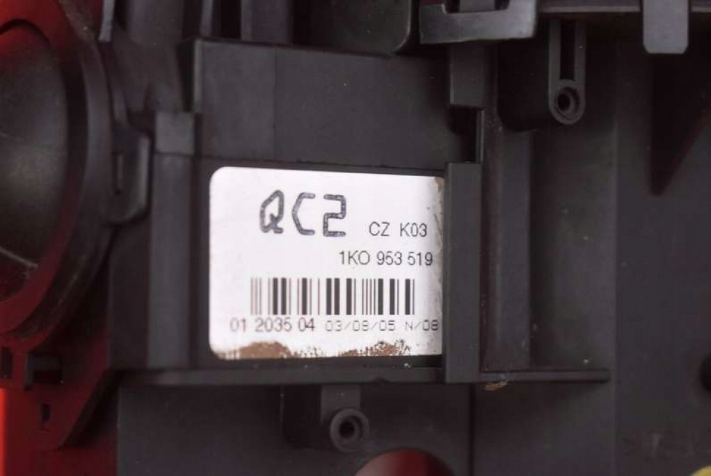 DEVIO LUCI TERGICRISTALLO TERGI PAJAK 1K0953503E VW CADDY 3 III 2K 04-10