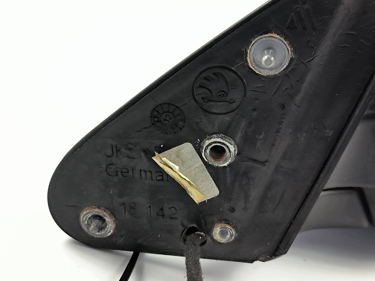 mirror right EU LF9R SKODA OCTAVIA II LIFT 6 PIN