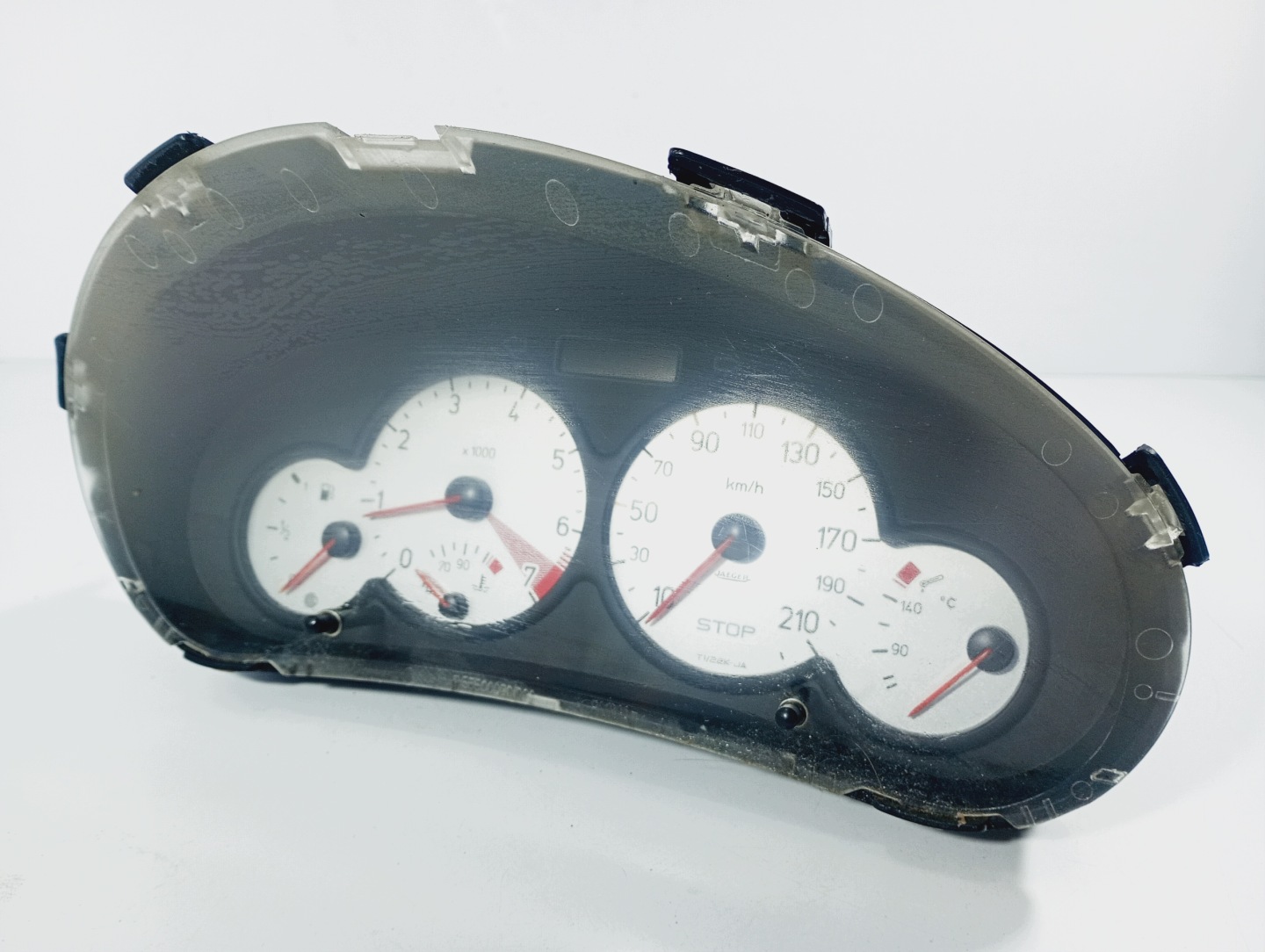 dials dials tachometer 244591 km OE 9648837180 Peugeot 206 CC 00-07