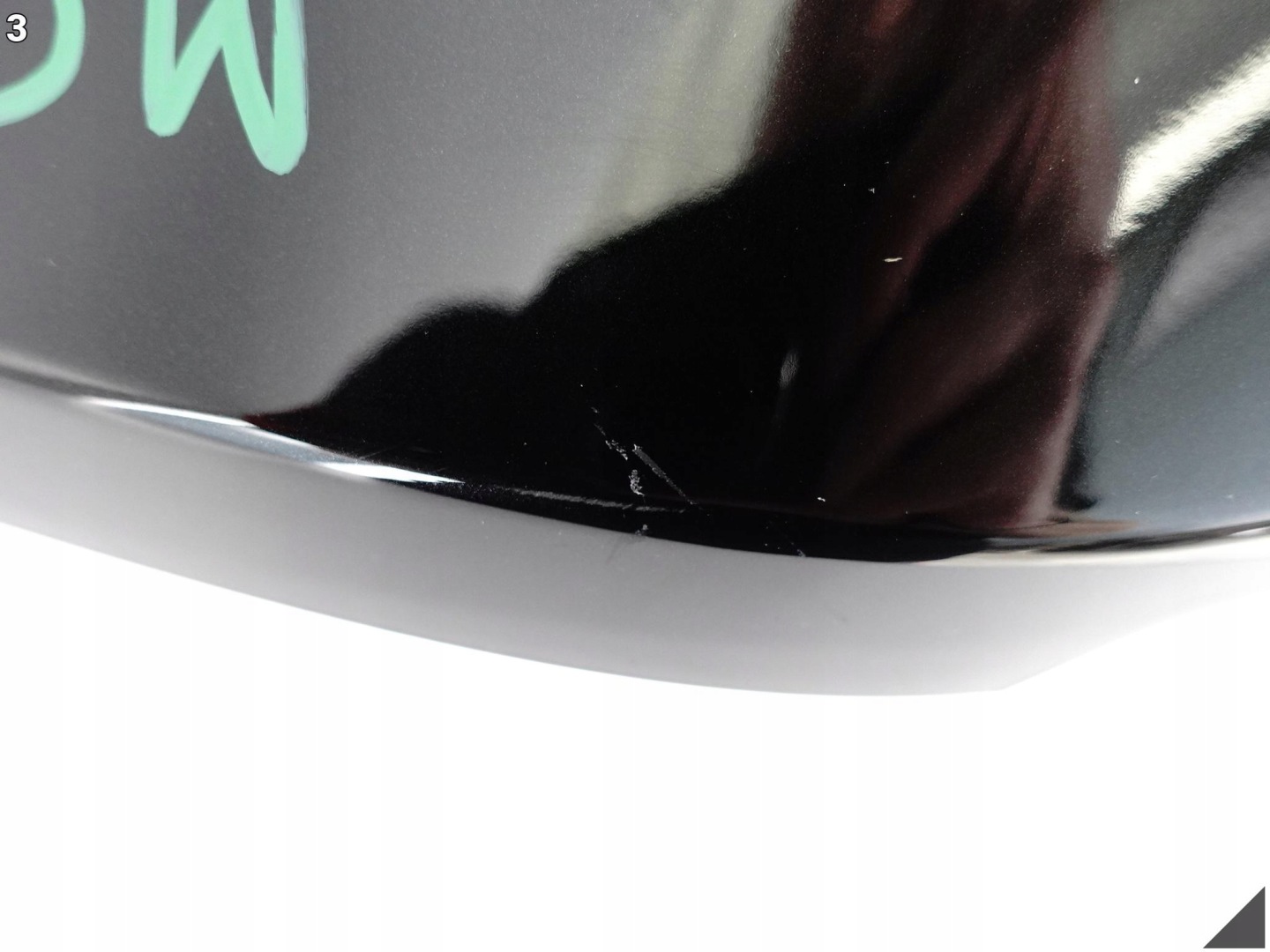 BMW X6 X6M E71 E71M M-POWER fender left front BLACK SAPPHIRE NIE KLEJONY