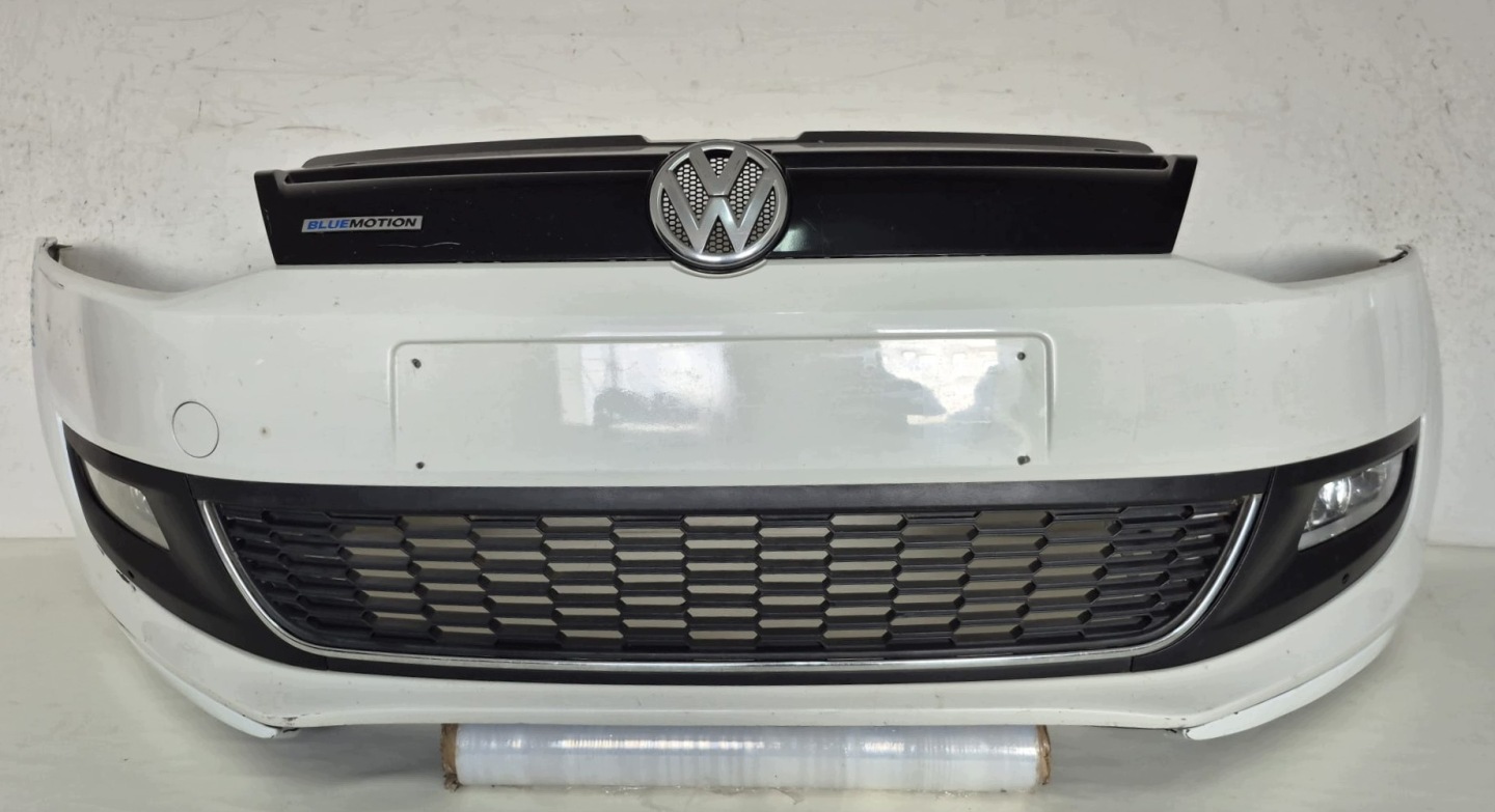 VW POLO 6R BLUEMOTION 09- bumper front front without DZIUR 6R0807221