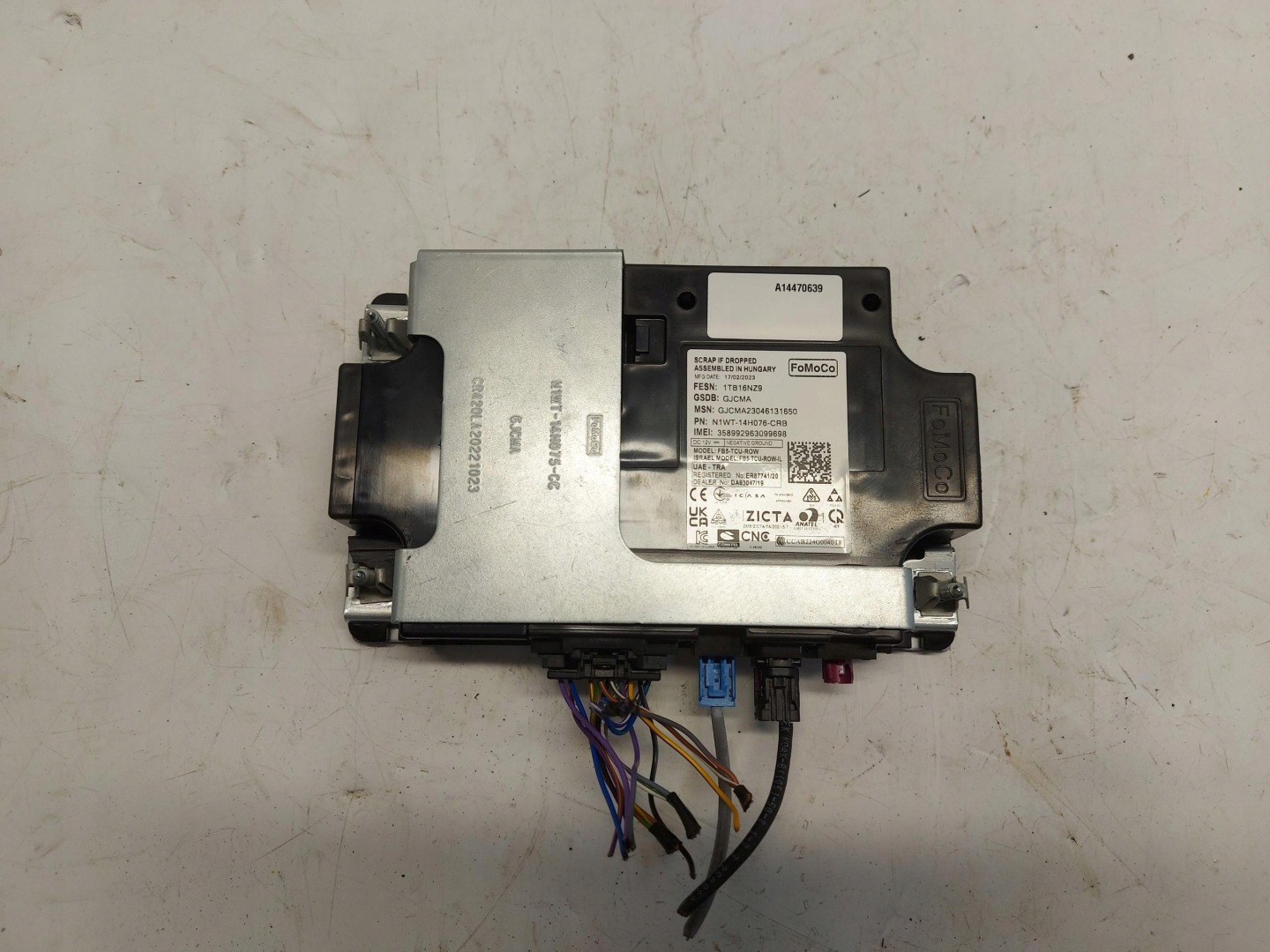 Ford Ranger VI 6 2024r module control unit BLUETOOTH N1WT-14H076-CR