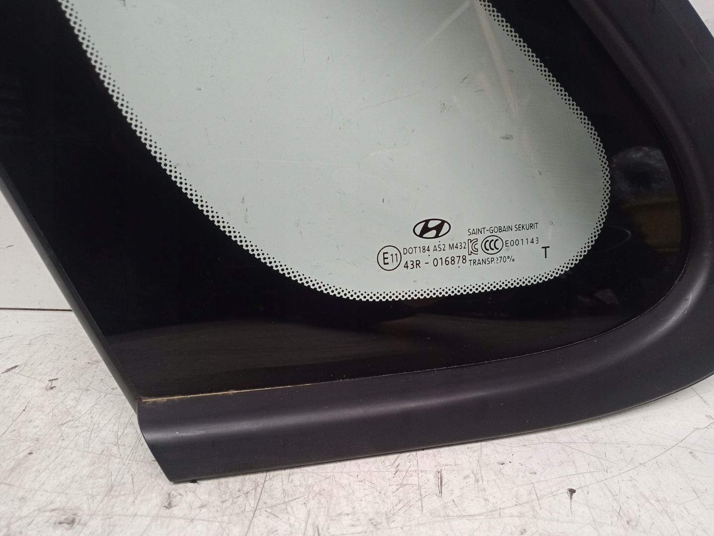HYUNDAI I30 III HB window bodywork left rear part 2017