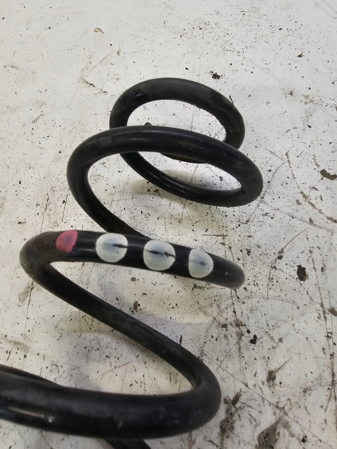spring rear part rear left right AUDI A3 8P LIFT GOLF