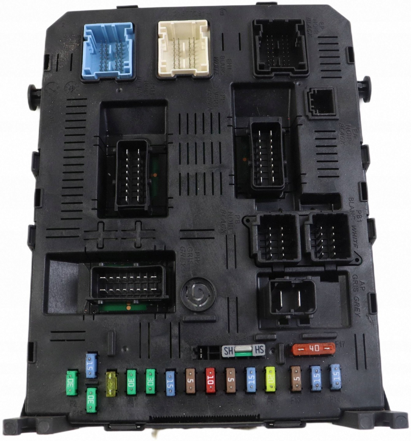 CITROEN PEUGEOT module compartment control unit BSI 9663510580 21676031-5B