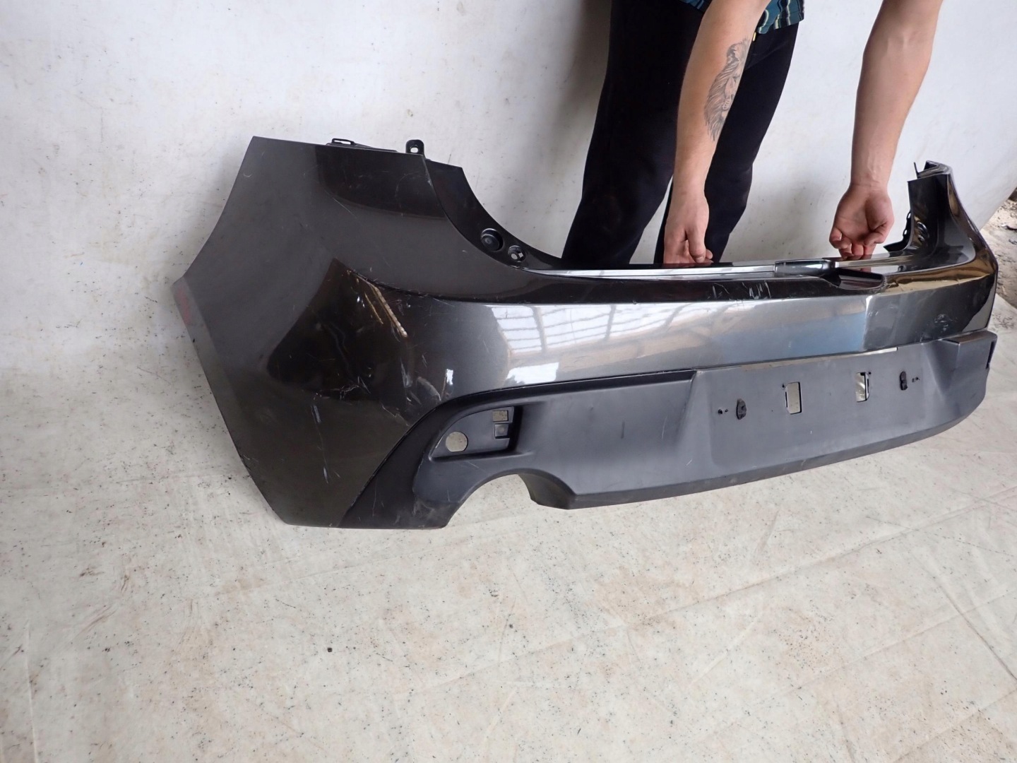 MAZDA 3 II HB 08-11 bumper rear part rear BCW8-50221