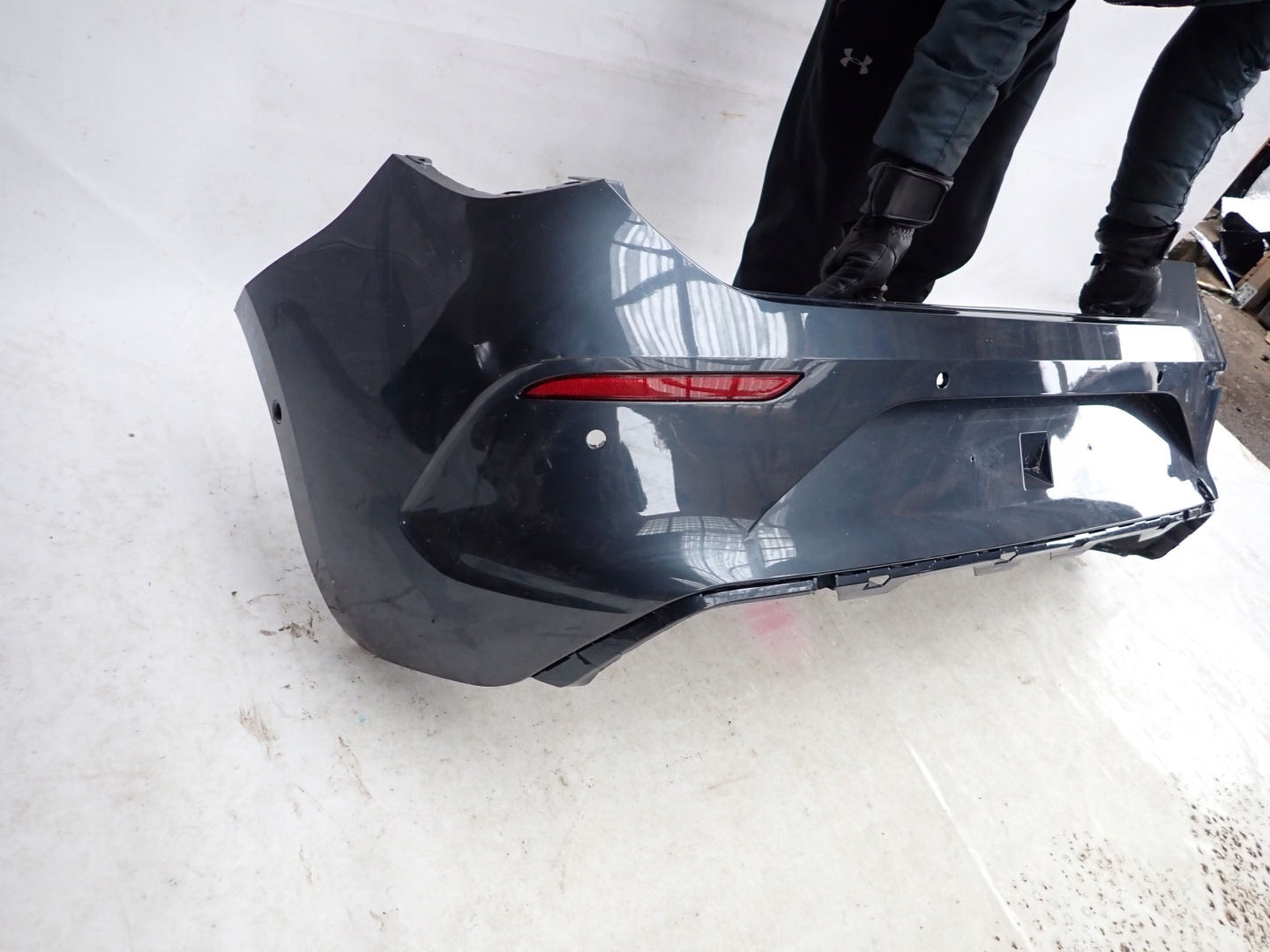 SEAT LEON IV 4 CUPRA 5FA HB bumper rear part rear PDC 5FA807417E