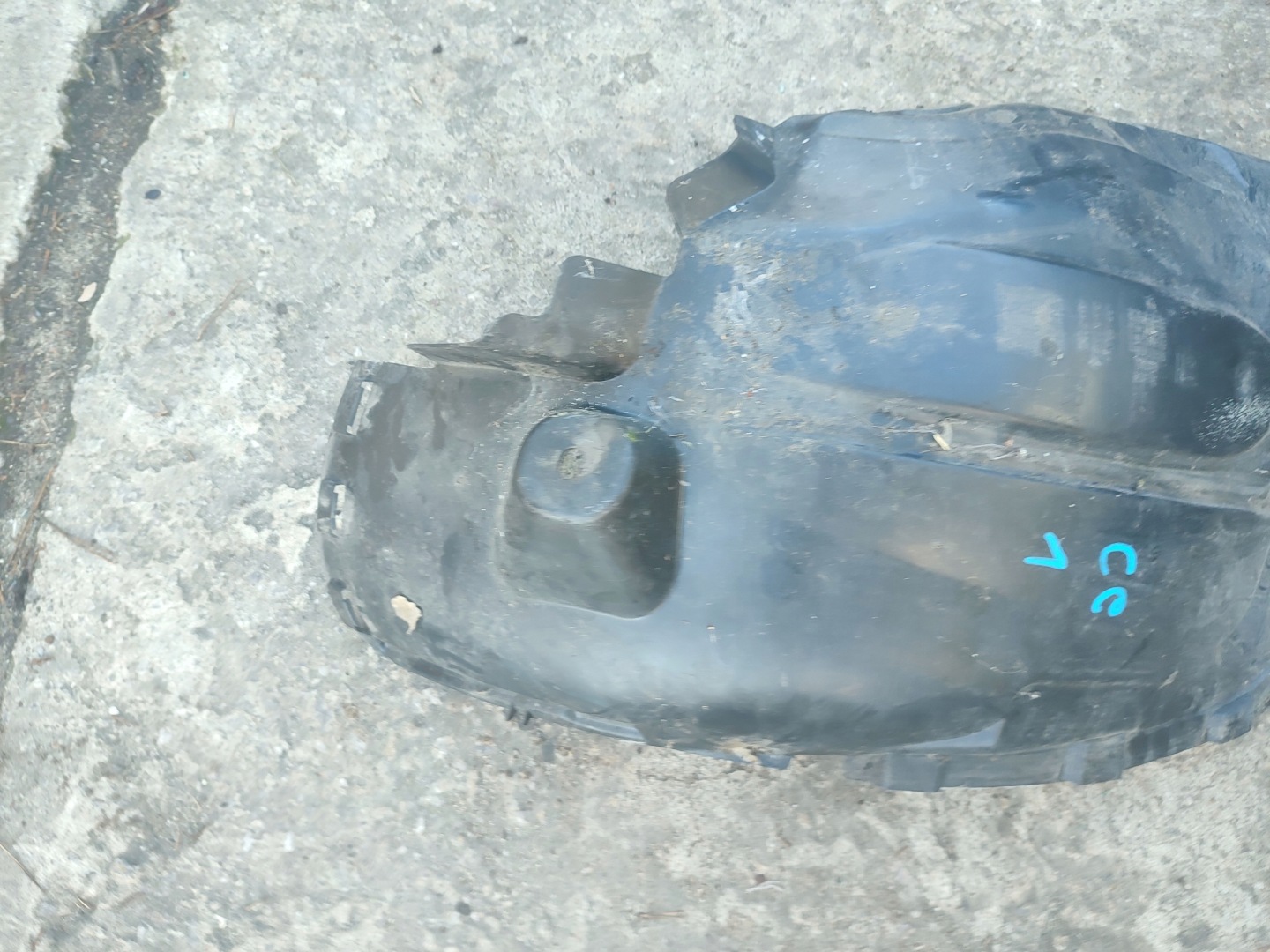 mudguard right front part rear OPEL CORSA E 5 V 14- 39026893 513765057