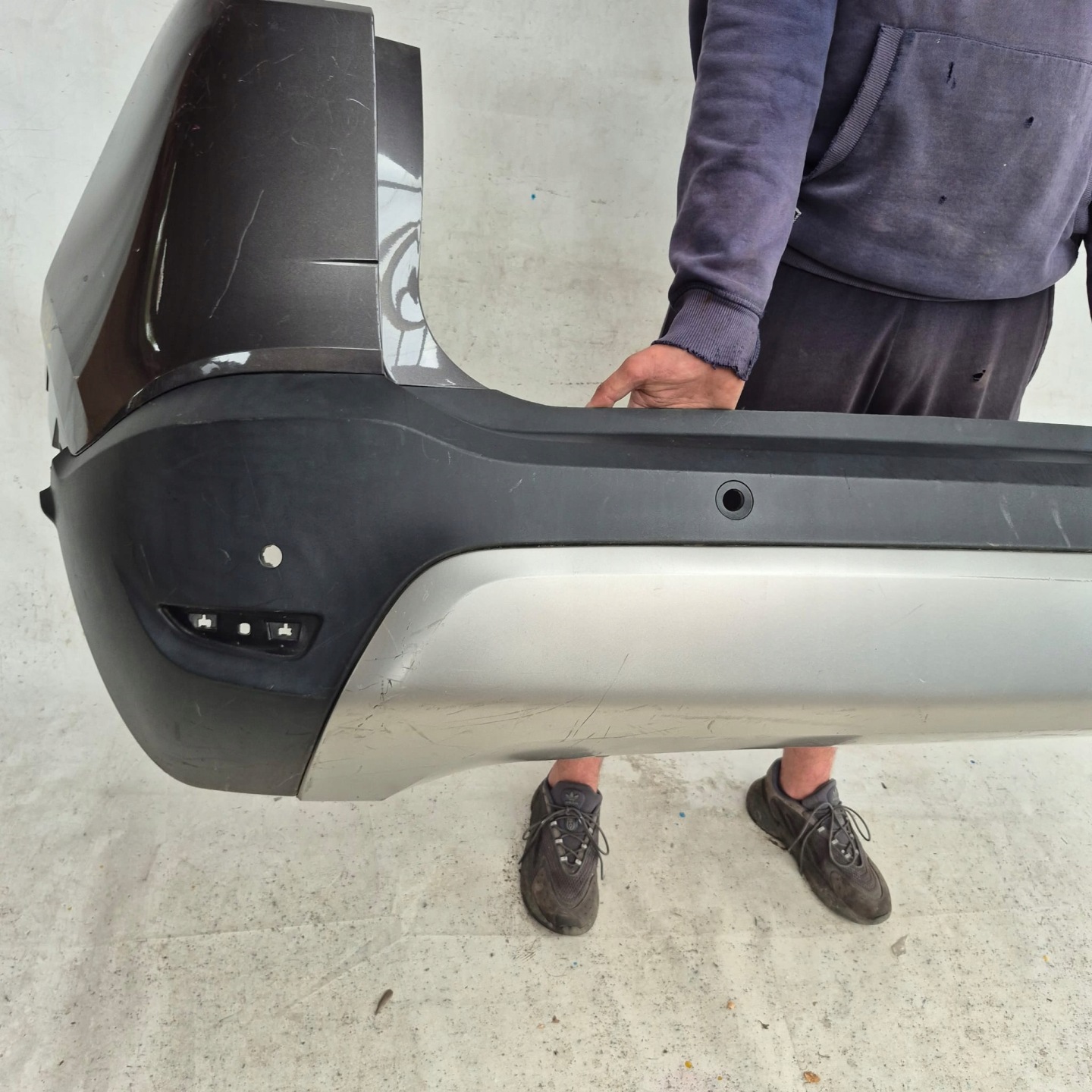 OPEL CROSSLAND X 17-24 bumper rear part rear PDC