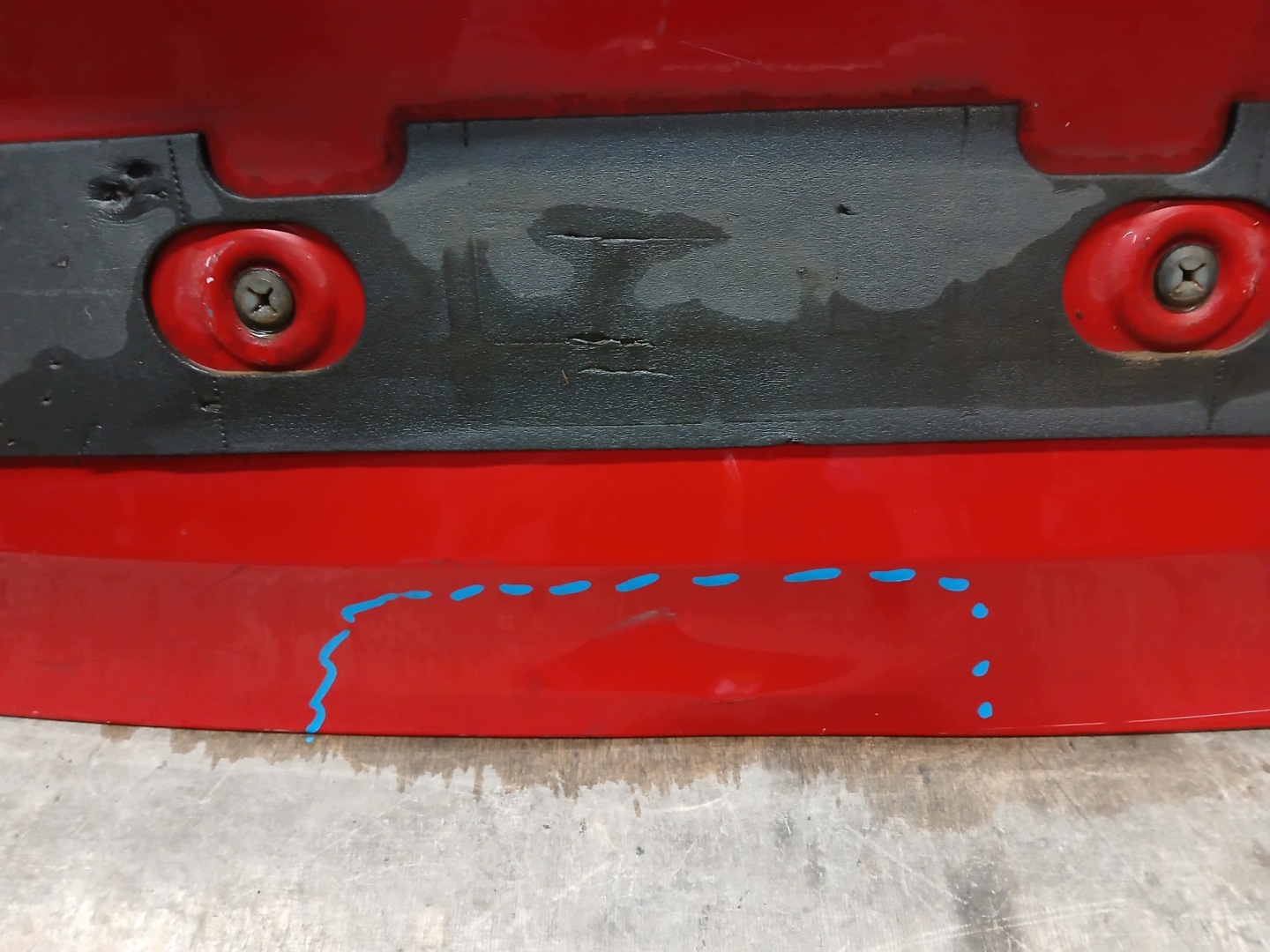 boot door FORD FIESTA MK7 08