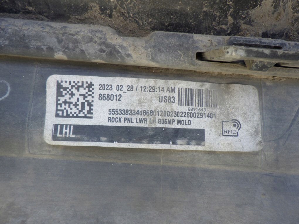 BMW X6 G06 M PAKIET moulding threshold threshold left