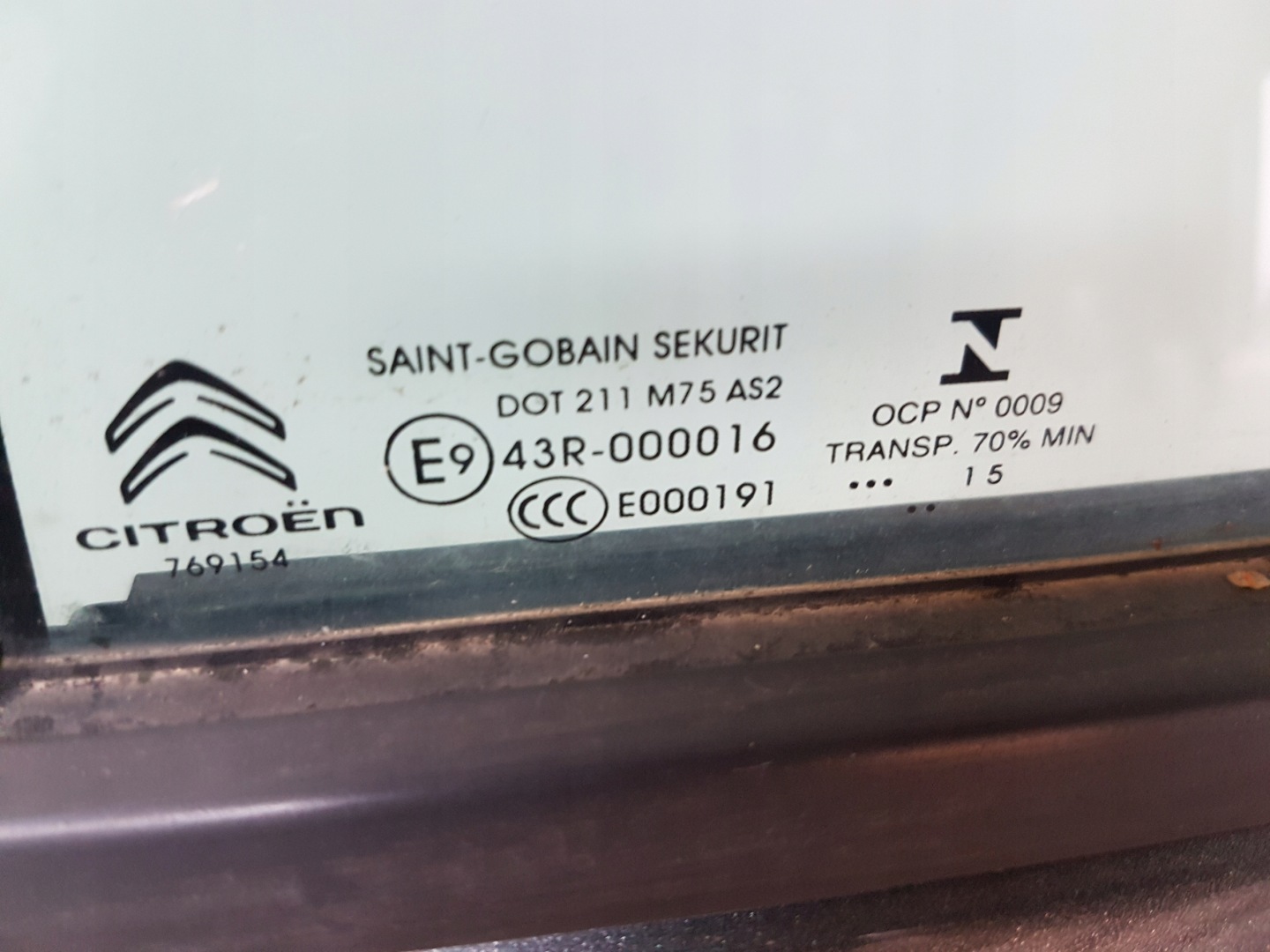 C4 GRAND PICASSO II Tür links heck KTPD