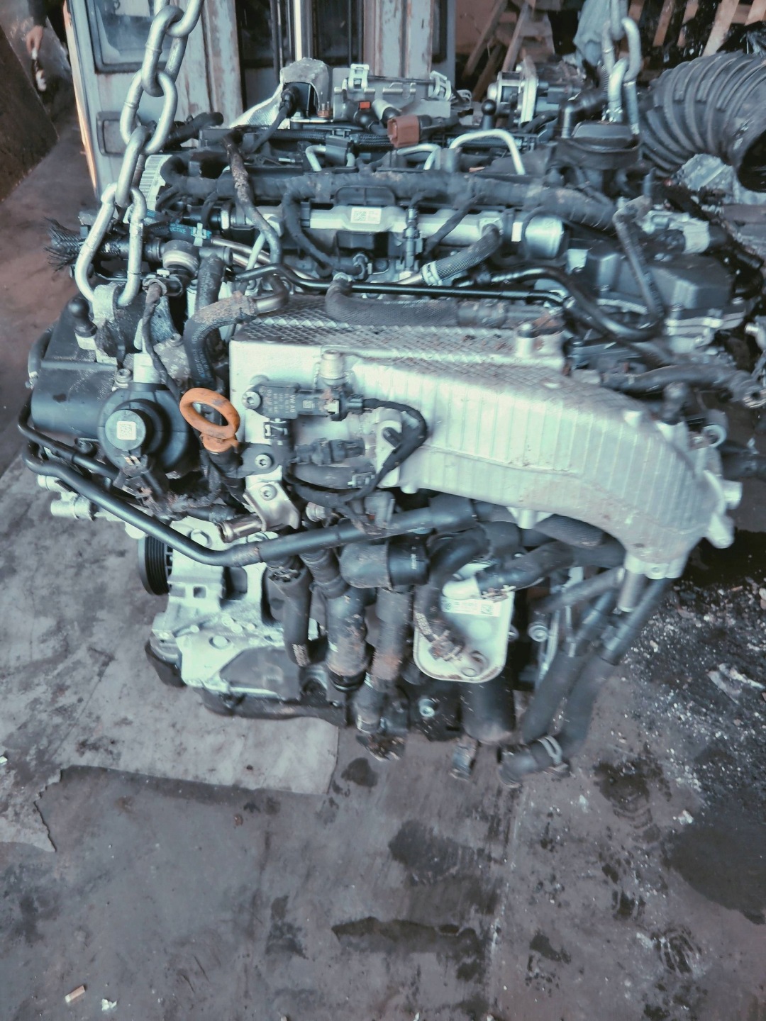 AUDI Q3 II 83A 2.0 TDI engine complete DEMONTAZ DTS