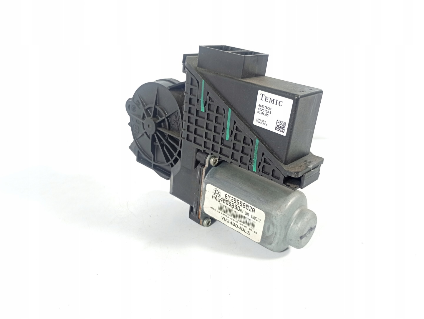 VW POLO N9 9N LIFT 05-09 mini motor engine windows left front OE 6Y2959802A