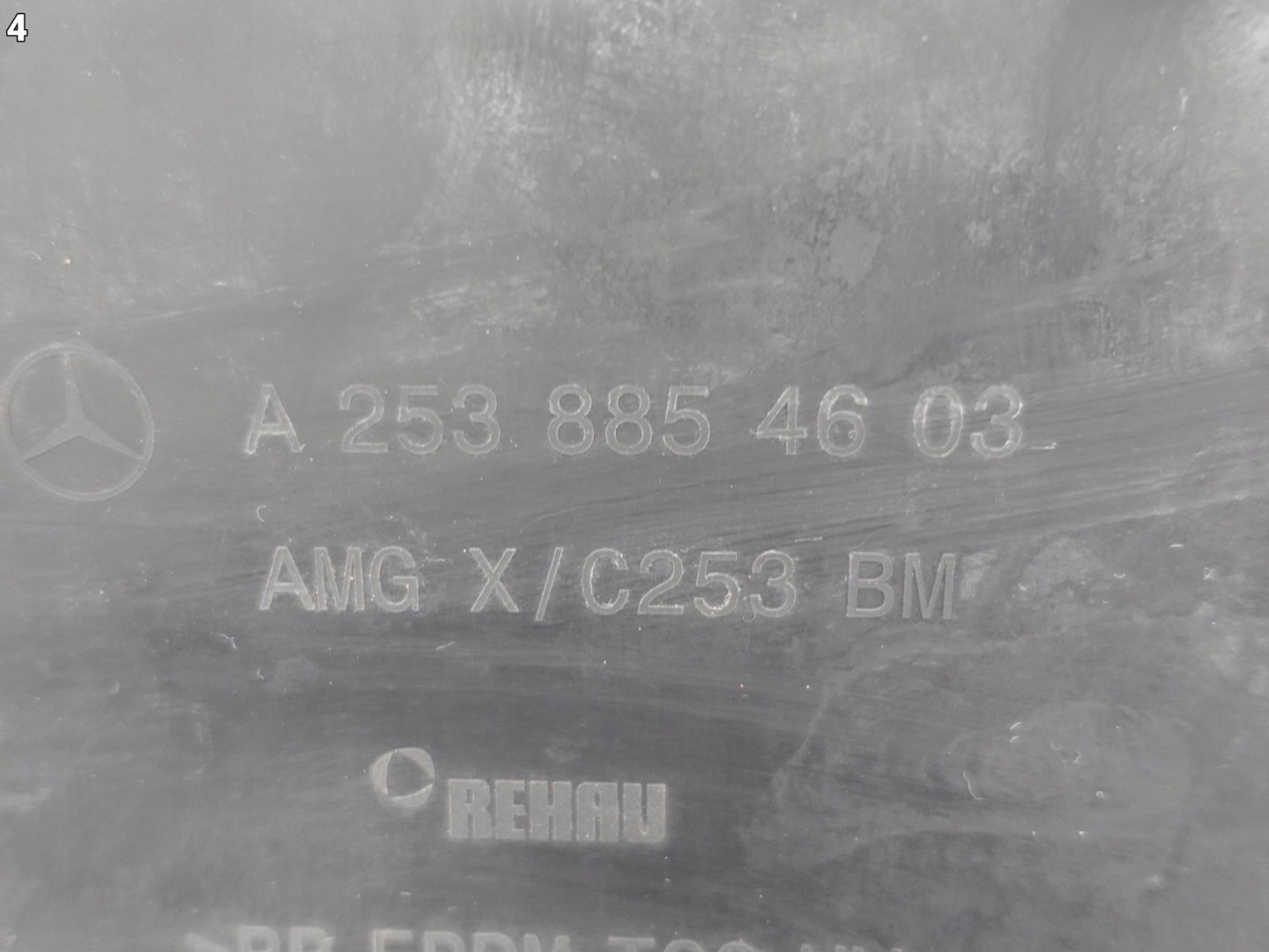 MERCEDES GLC 63 63S X253 C253 AMG SPOILER rear part