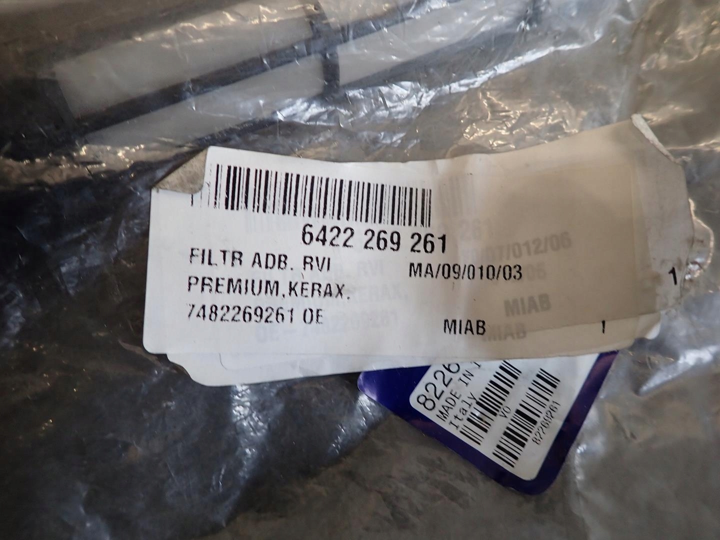 FILTER SUSTAV VOLVO FH12 FH13