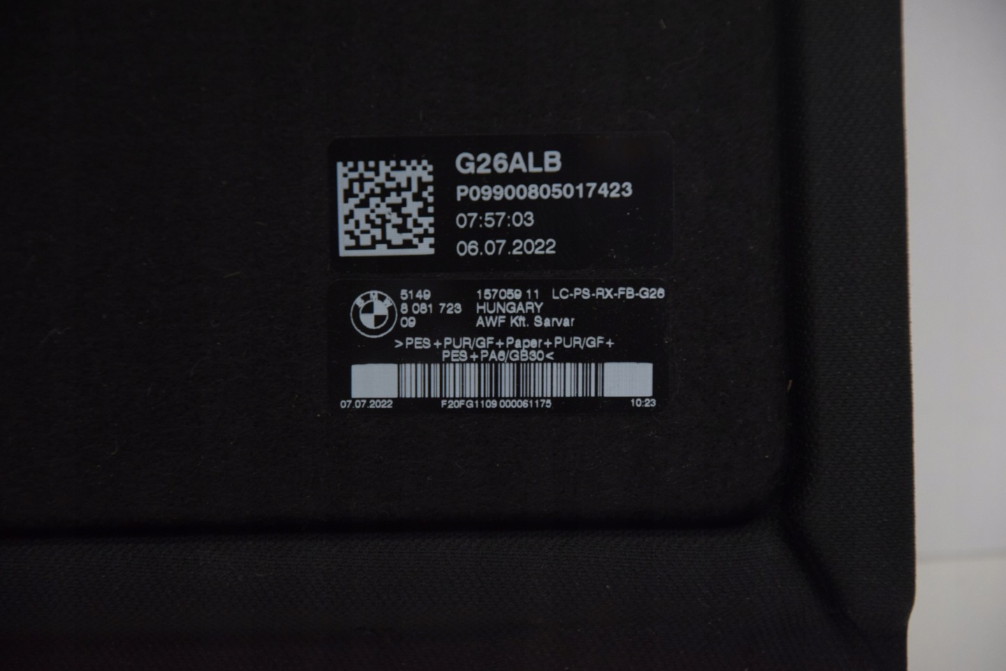 plato boot BMW 4 G26 i4 G26