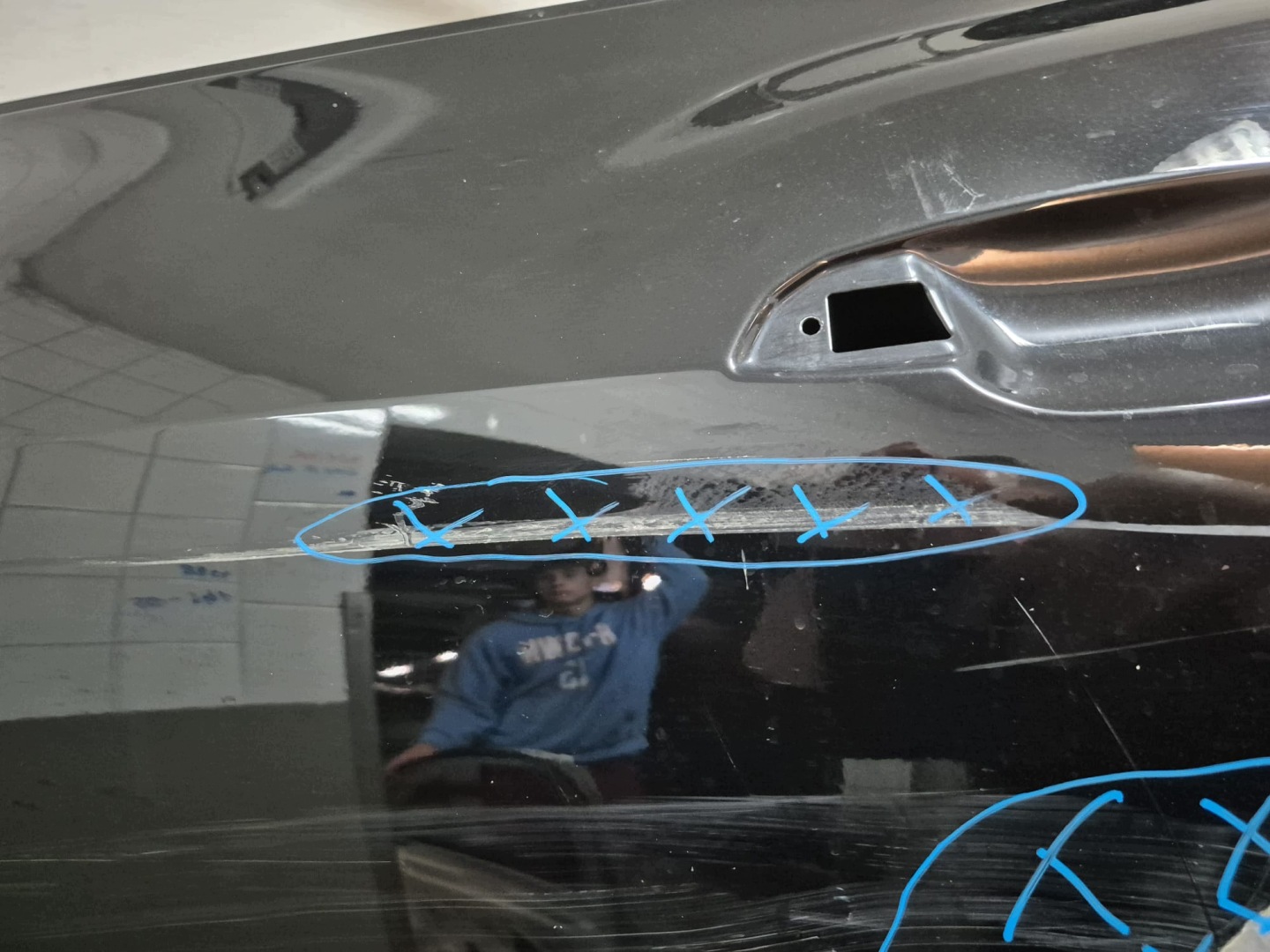 AUDI E-TRON 4KE 18- ajtó bal hátsó hátsó 4KE833051A