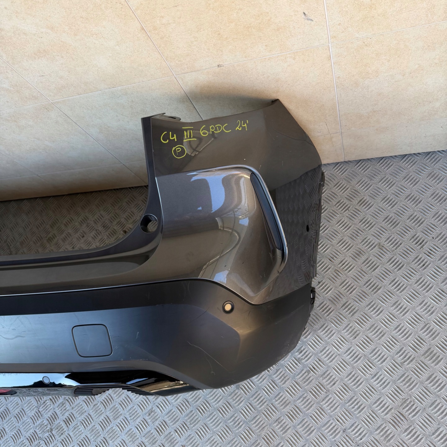 bumper rear complete CITROEN C4 III 2024 ROK 6 PDC