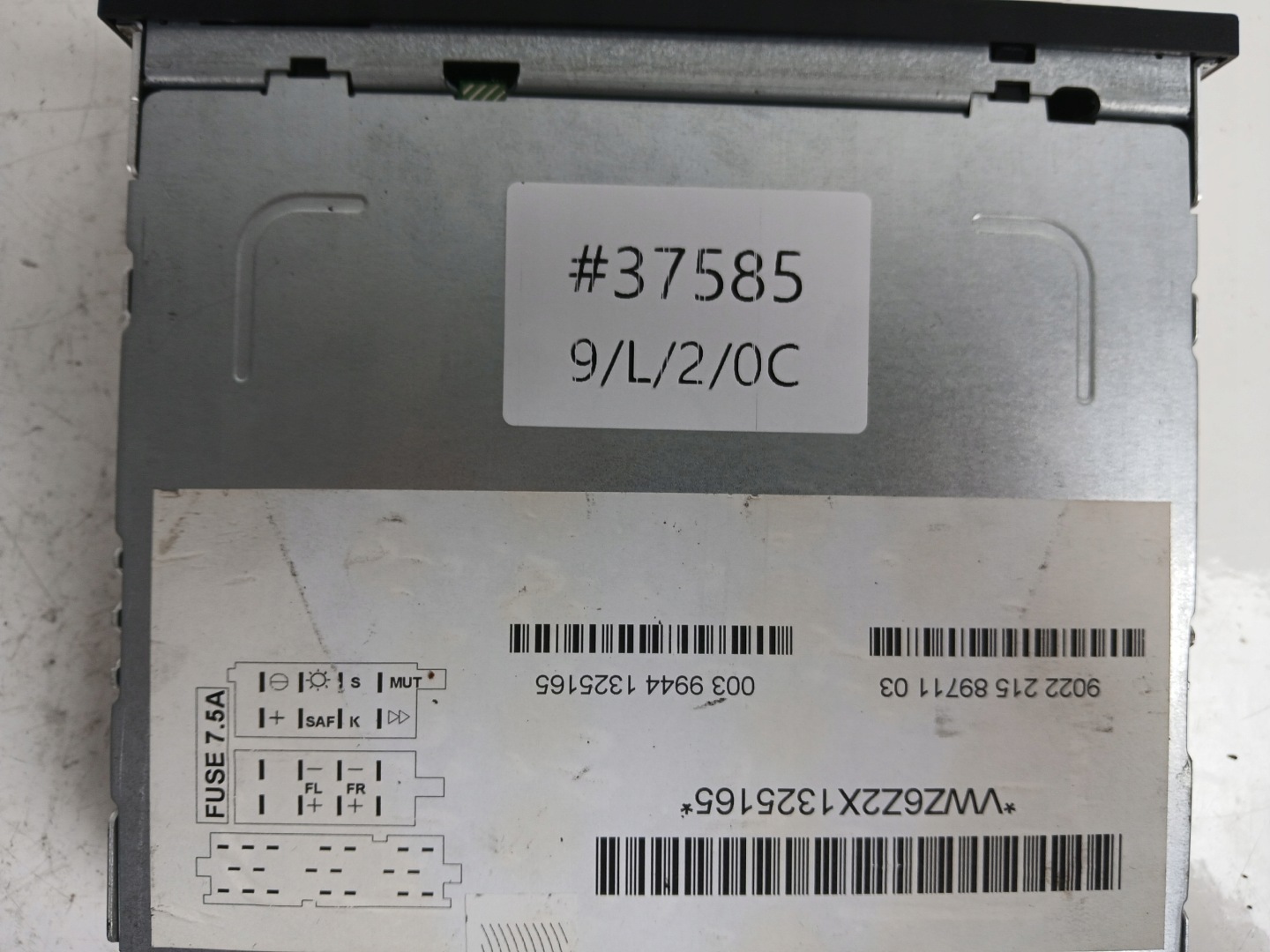 VW GOLF IV PASSAT B5 RADIO original KASETA BETA