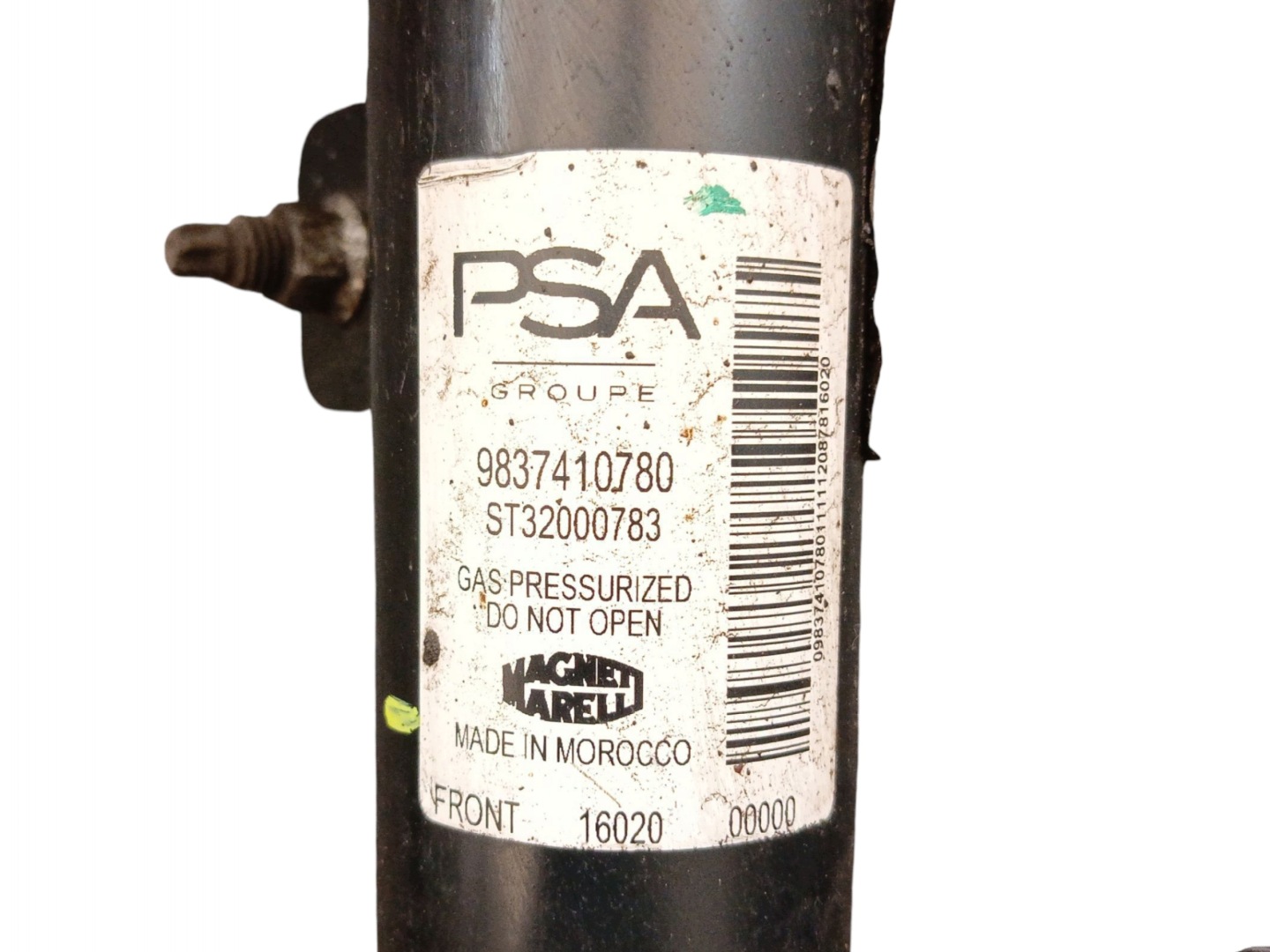 McPherson swing shock absorber left front OPEL CORSA F 9837410780