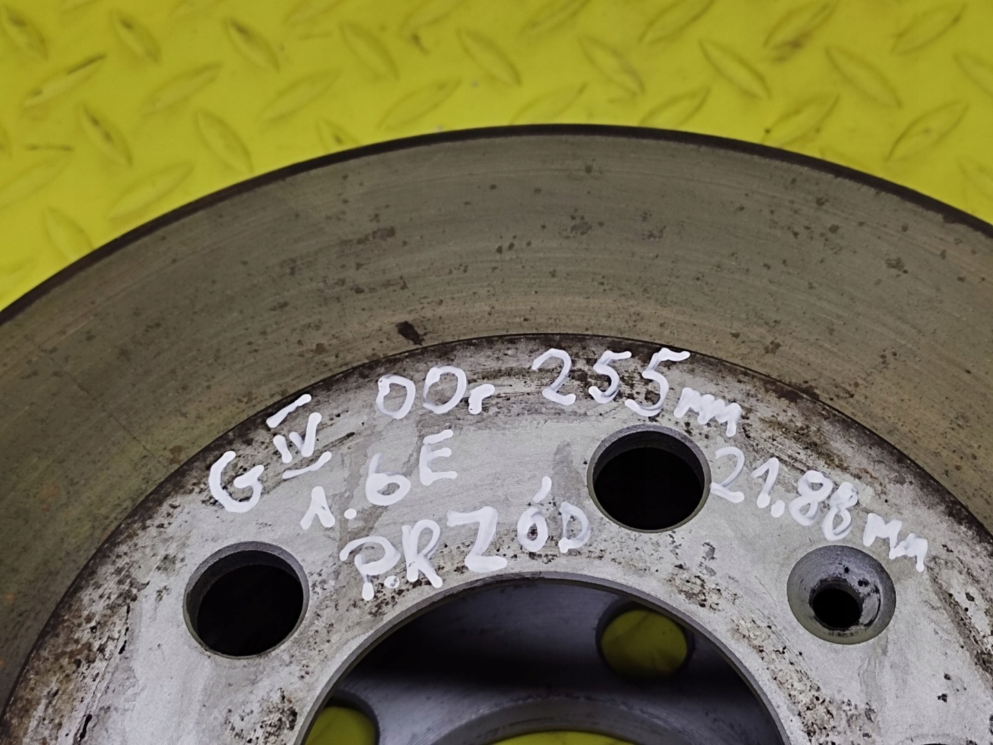 VW GOLF IV 1.6 discs brake front
