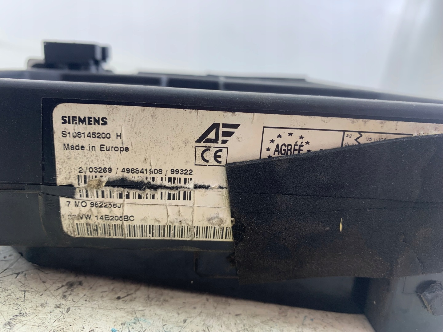 SEAT ALHAMBRA e CENTRALINA FUSIBILI 7M0962258J