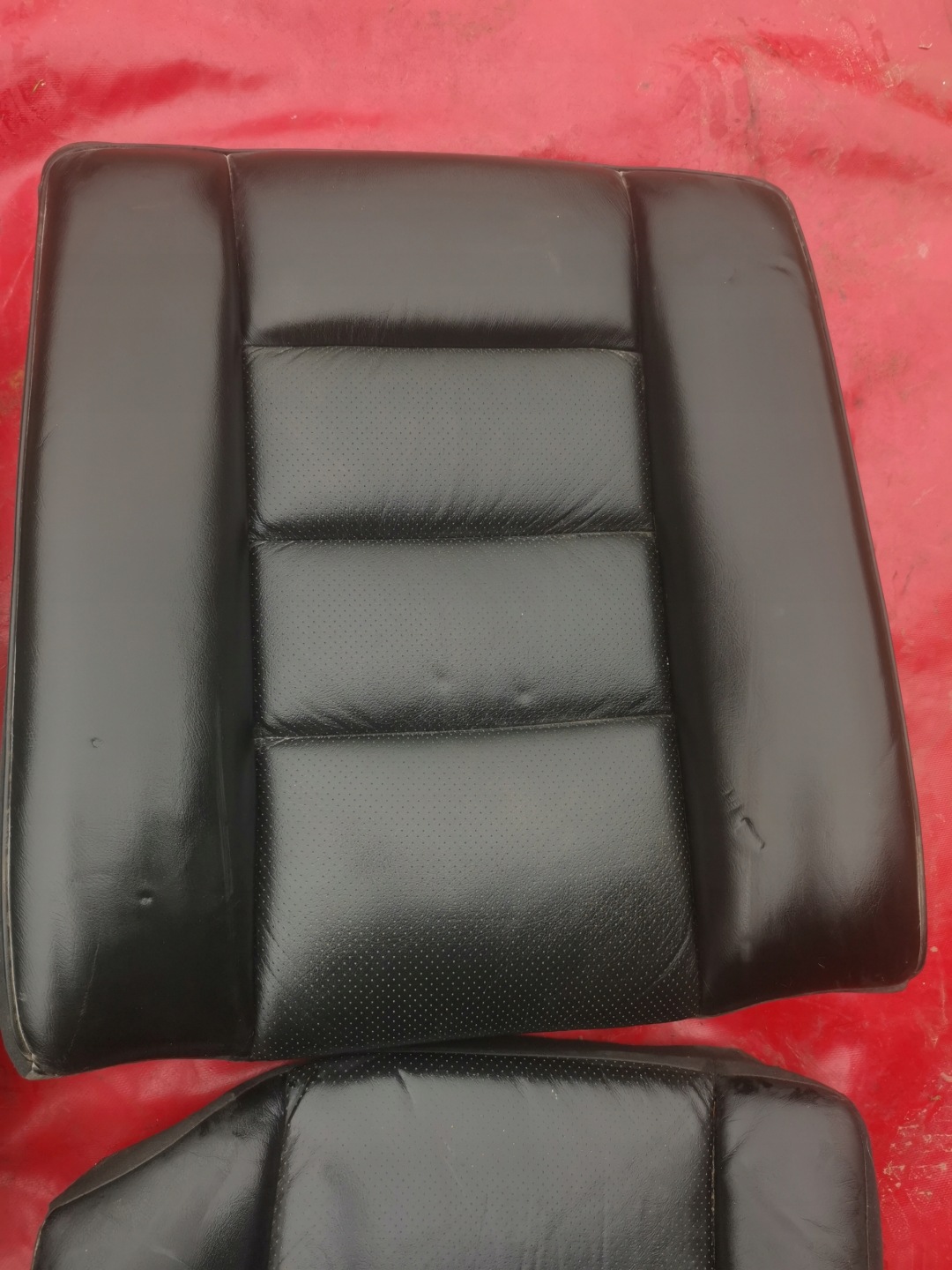 mercedes w124 coupe Sitz heck Leder hinten schwarze