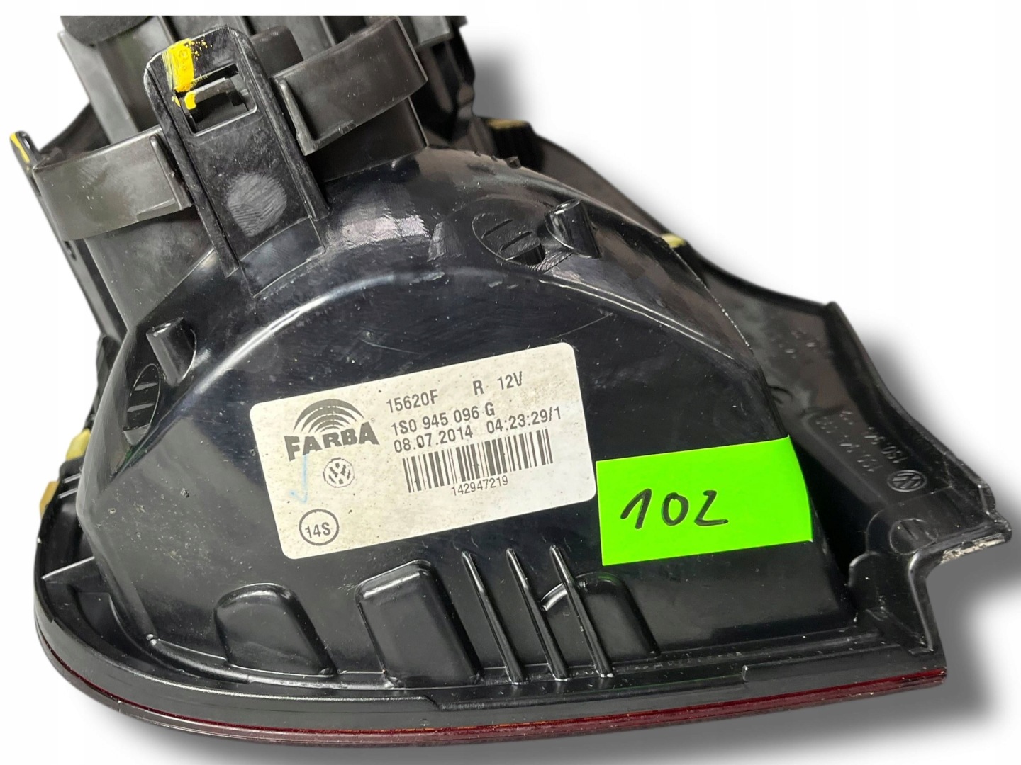 VW UP light right rear part 1S0945096G !J
