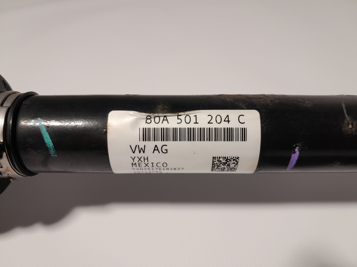 AUDI Q5 II 80A semi-axis right rear part 80A501204C