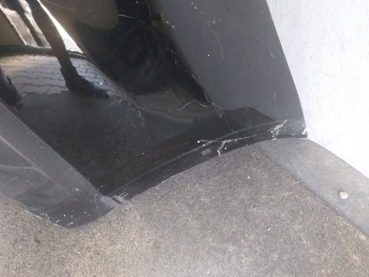 bumper rear part MITSUBISHI OUTLANDER III 3 LIFT 15