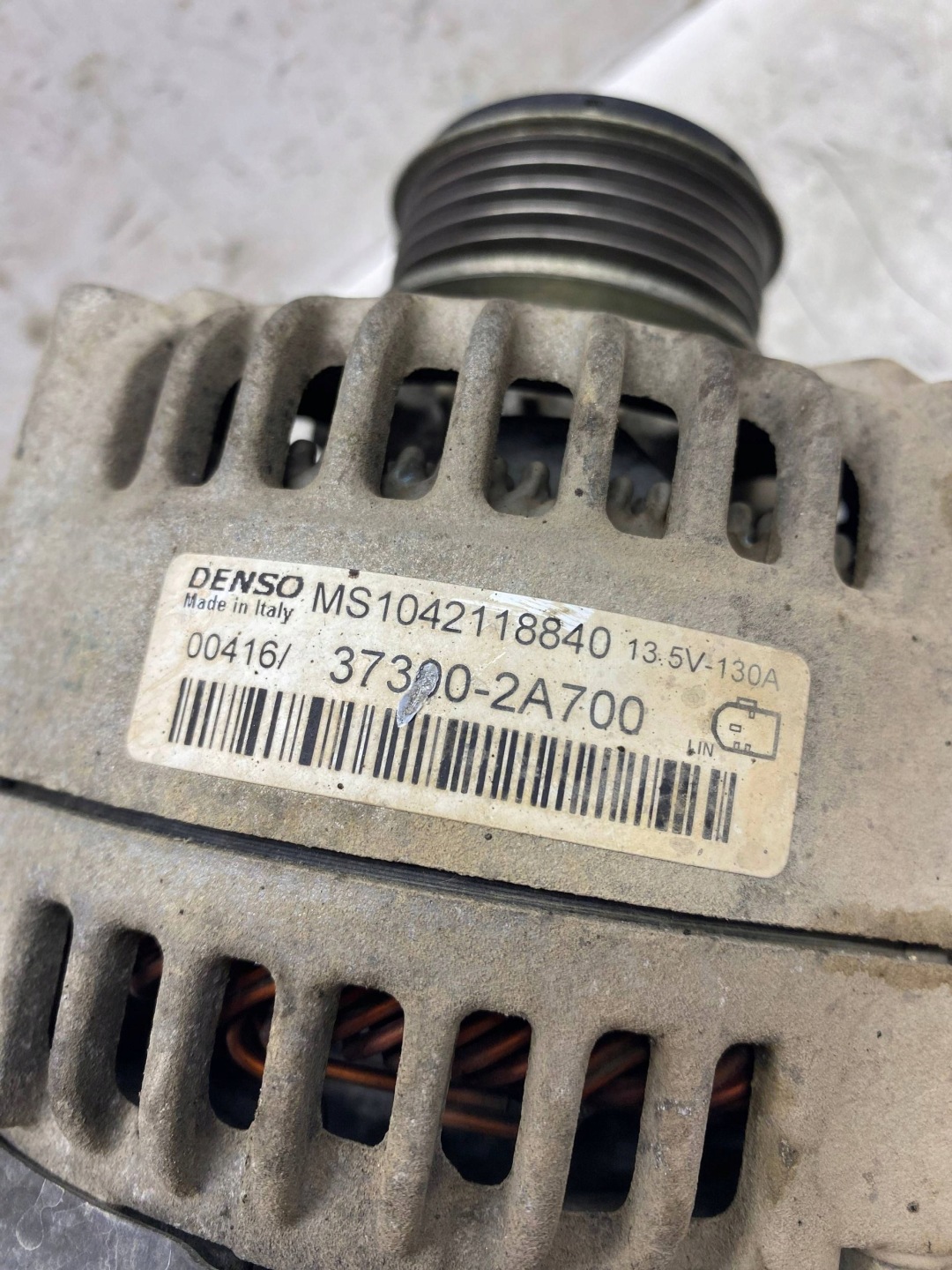 ALTERNATOR 37300-2A700 HYUNDAI TUCSON III (2015-2018) 1.7 CRDI