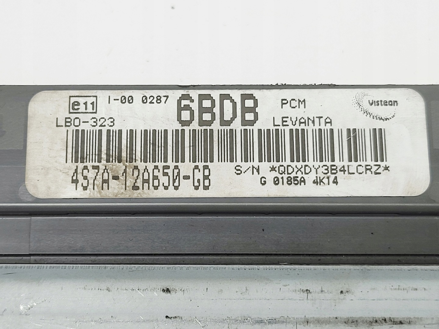 computer control unit of the engine Ford MONDEO MK3 3.0 V6 4S7A-12A650-GB 6BDB