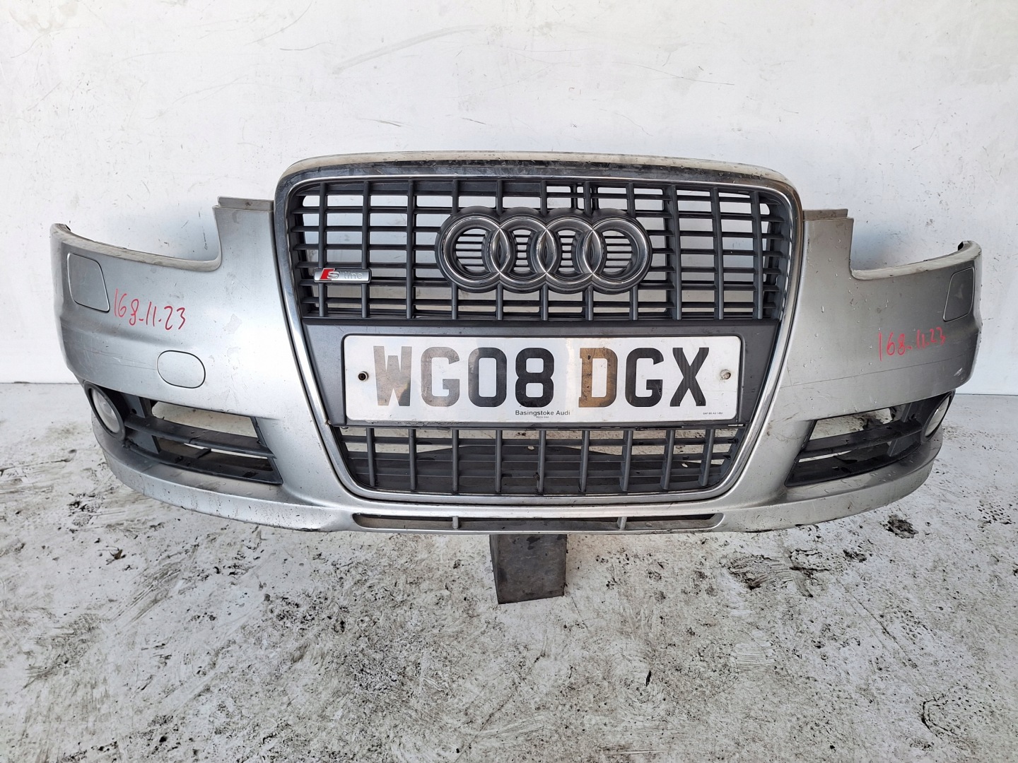 AUDI A6 C6 04-08 bumper + XENON S-LINE