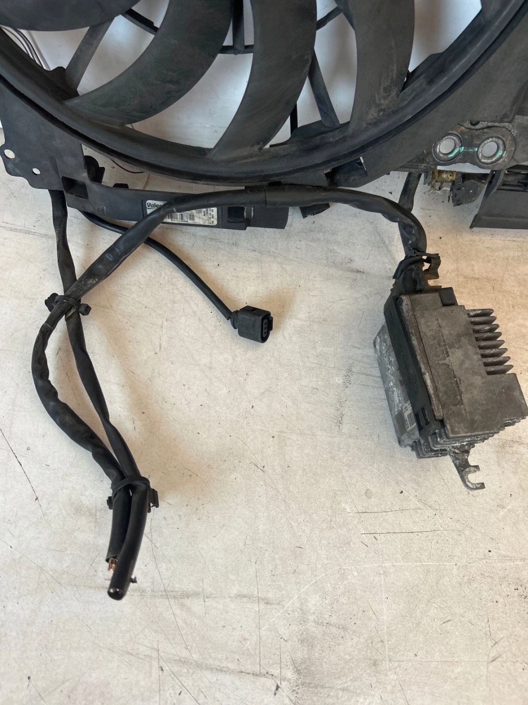 obal ventylátora ventilátor Audi A4 B7 Seat Exeo 2.0 TDI