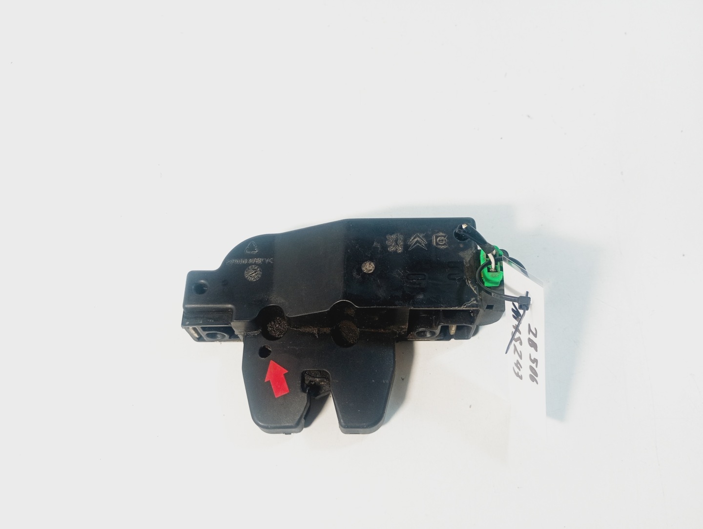 lock bonnet boot rear part OE 9646091580 Citroen C5 and 1 01-04